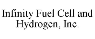 INFINITY FUEL CELL AND HYDROGEN, INC.