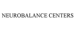 NEUROBALANCE CENTERS