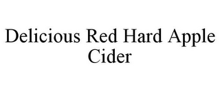 DELICIOUS RED HARD APPLE CIDER