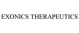 EXONICS THERAPEUTICS