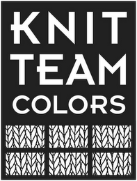 KNIT TEAM COLORS