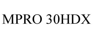 MPRO 30HDX