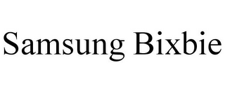 SAMSUNG BIXBIE