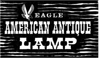 EAGLE AMERICAN ANTIQUE LAMP