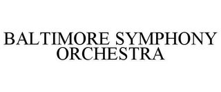 BALTIMORE SYMPHONY ORCHESTRA