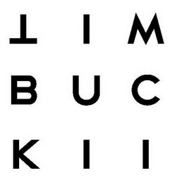 TIMBUCKII