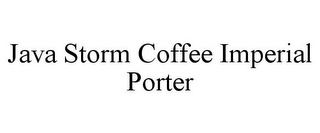 JAVA STORM COFFEE IMPERIAL PORTER