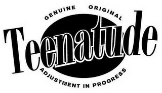 GENUINE ORIGINAL TEENATUDE ADJUSTMENT IN PROGRESS