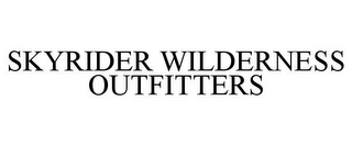 SKYRIDER WILDERNESS OUTFITTERS