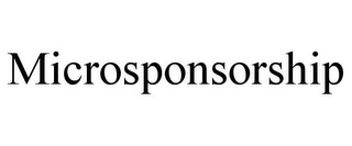 MICROSPONSORSHIP