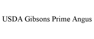 USDA GIBSONS PRIME ANGUS