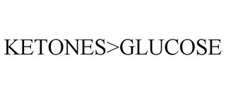 KETONES>GLUCOSE