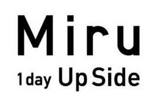 MIRU 1DAY UPSIDE