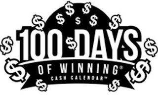 100 DAYS OF WINNING CASH CALENDAR $