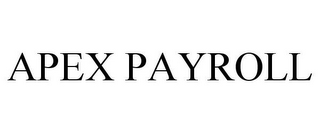 APEX PAYROLL