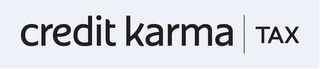 CREDIT KARMA TAX