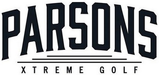 PARSONS XTREME GOLF