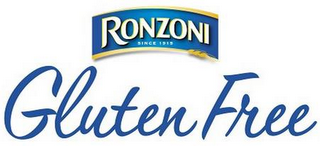 RONZONI SINCE 1915 GLUTEN FREE