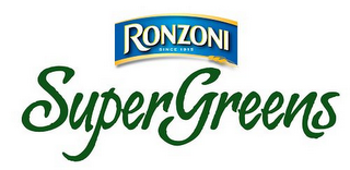 RONZONI SINCE 1915 SUPERGREENS