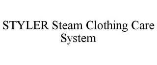 STYLER STEAM CLOTHING CARE SYSTEM