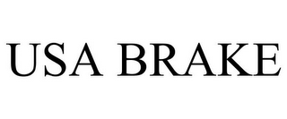 USA BRAKE