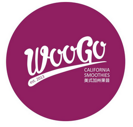 WOOGO EST 2013 CALIFORNIA SMOOTHIES