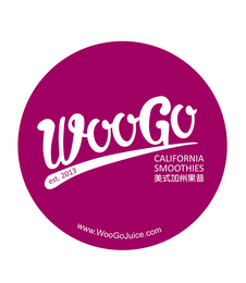 WOOGO EST. 2013 CALIFORNIA SMOOTHIES WWW.WOOGOJUICE.COM