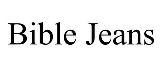 BIBLE JEANS