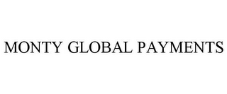 MONTY GLOBAL PAYMENTS