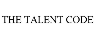 THE TALENT CODE