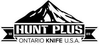 HUNT PLUS ONTARIO KNIFE U.S.A. 1889