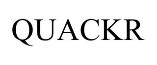 QUACKR
