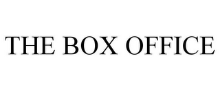 THE BOX OFFICE