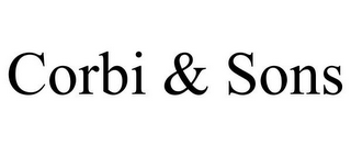 CORBI & SONS