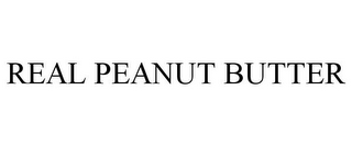 REAL PEANUT BUTTER