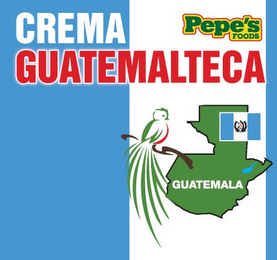 PEPE¿S FOODS CREMA GUATEMALTECA GUATEMALA