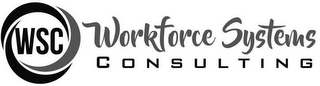 WSC WORKFORCE SYSTEMS CONSULTING