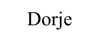 DORJE