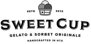 SWEET CUP GELATO & SORBET ORIGINALE HANDCRAFTED IN HTX ESTD 2012