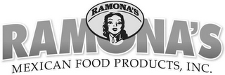 RAMONA'S RAMONA'S MEXICAN FOOD PRODUCTS, INC.