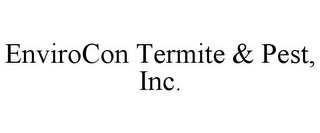 ENVIROCON TERMITE & PEST, INC.