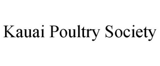 KAUAI POULTRY SOCIETY