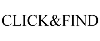 CLICK&FIND