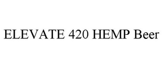 ELEVATE 420 HEMP BEER