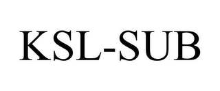 KSL-SUB