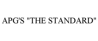 APG'S "THE STANDARD"