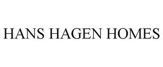 HANS HAGEN HOMES