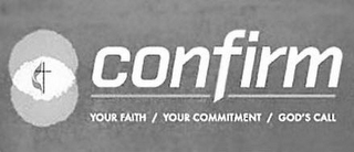 CONFIRM YOUR FAITH / YOUR COMMITMENT / GOD'S CALL