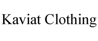 KAVIAT CLOTHING