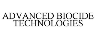 ADVANCED BIOCIDE TECHNOLOGIES